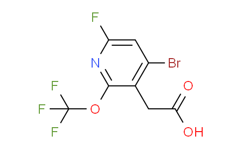 AM189994 | 1804575-09-4 | 4-Bromo-6-fluoro-2-(trifluoromethoxy)pyridine-3-acetic acid