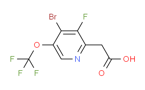 AM189997 | 1803967-51-2 | 4-Bromo-3-fluoro-5-(trifluoromethoxy)pyridine-2-acetic acid