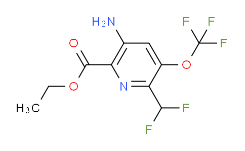 AM189998 | 1803447-53-1 | Ethyl 5-amino-2-(difluoromethyl)-3-(trifluoromethoxy)pyridine-6-carboxylate