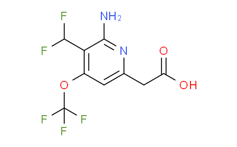AM190000 | 1804611-62-8 | 2-Amino-3-(difluoromethyl)-4-(trifluoromethoxy)pyridine-6-acetic acid