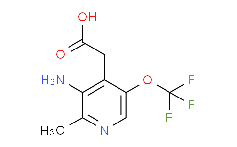 3-Amino-2-methyl-5-(trifluoromethoxy)pyridine-4-acetic acid