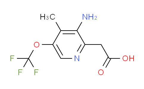 AM190008 | 1803629-71-1 | 3-Amino-4-methyl-5-(trifluoromethoxy)pyridine-2-acetic acid