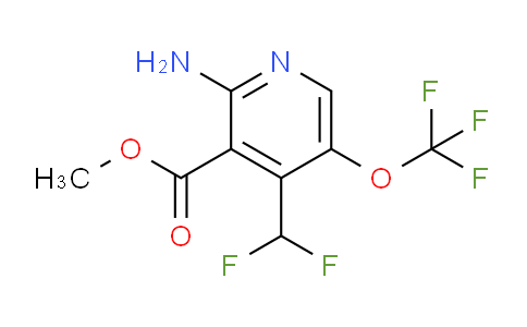 AM190015 | 1806234-52-5 | Methyl 2-amino-4-(difluoromethyl)-5-(trifluoromethoxy)pyridine-3-carboxylate