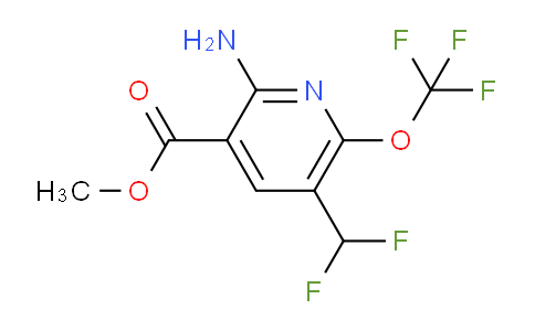 AM190022 | 1804392-33-3 | Methyl 2-amino-5-(difluoromethyl)-6-(trifluoromethoxy)pyridine-3-carboxylate