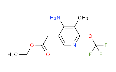 AM19003 | 1803460-90-3 | Ethyl 4-amino-3-methyl-2-(trifluoromethoxy)pyridine-5-acetate