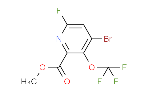 AM190033 | 1804574-32-0 | Methyl 4-bromo-6-fluoro-3-(trifluoromethoxy)pyridine-2-carboxylate