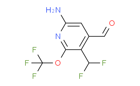 AM190034 | 1803602-33-6 | 6-Amino-3-(difluoromethyl)-2-(trifluoromethoxy)pyridine-4-carboxaldehyde