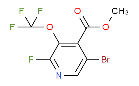 AM190037 | 1804574-42-2 | Methyl 5-bromo-2-fluoro-3-(trifluoromethoxy)pyridine-4-carboxylate