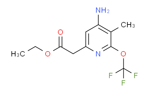 AM19004 | 1804576-36-0 | Ethyl 4-amino-3-methyl-2-(trifluoromethoxy)pyridine-6-acetate