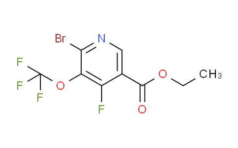 AM190041 | 1803988-91-1 | Ethyl 2-bromo-4-fluoro-3-(trifluoromethoxy)pyridine-5-carboxylate