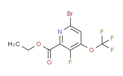AM190047 | 1803442-49-0 | Ethyl 6-bromo-3-fluoro-4-(trifluoromethoxy)pyridine-2-carboxylate
