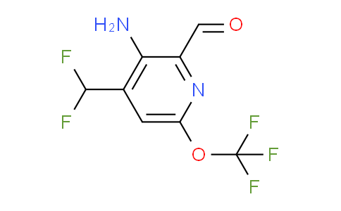 AM190048 | 1804603-43-7 | 3-Amino-4-(difluoromethyl)-6-(trifluoromethoxy)pyridine-2-carboxaldehyde