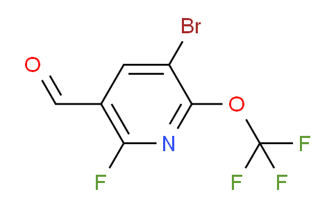 AM190052 | 1806080-38-5 | 3-Bromo-6-fluoro-2-(trifluoromethoxy)pyridine-5-carboxaldehyde