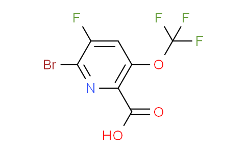 AM190055 | 1806215-20-2 | 2-Bromo-3-fluoro-5-(trifluoromethoxy)pyridine-6-carboxylic acid