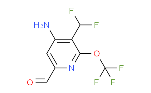 AM190057 | 1806191-70-7 | 4-Amino-3-(difluoromethyl)-2-(trifluoromethoxy)pyridine-6-carboxaldehyde