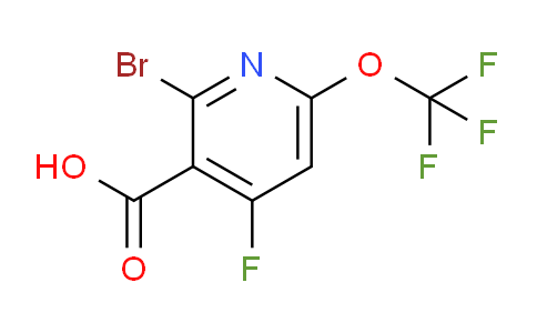 AM190058 | 1806080-50-1 | 2-Bromo-4-fluoro-6-(trifluoromethoxy)pyridine-3-carboxylic acid