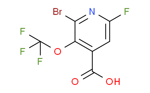 AM190063 | 1804678-27-0 | 2-Bromo-6-fluoro-3-(trifluoromethoxy)pyridine-4-carboxylic acid