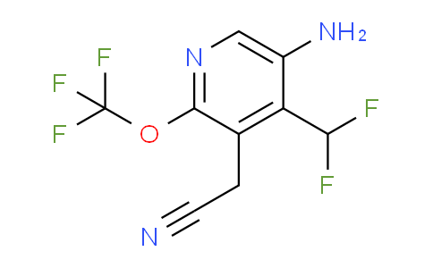 AM190065 | 1806191-40-1 | 5-Amino-4-(difluoromethyl)-2-(trifluoromethoxy)pyridine-3-acetonitrile