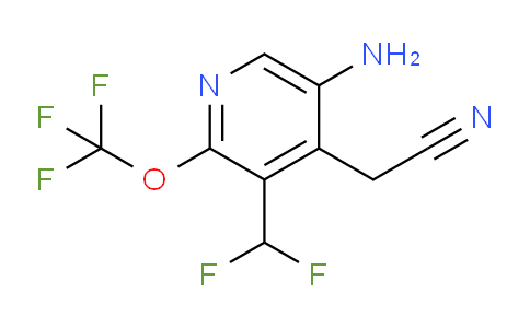 AM190067 | 1804392-13-9 | 5-Amino-3-(difluoromethyl)-2-(trifluoromethoxy)pyridine-4-acetonitrile
