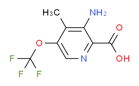 AM190071 | 1803706-13-9 | 3-Amino-4-methyl-5-(trifluoromethoxy)pyridine-2-carboxylic acid