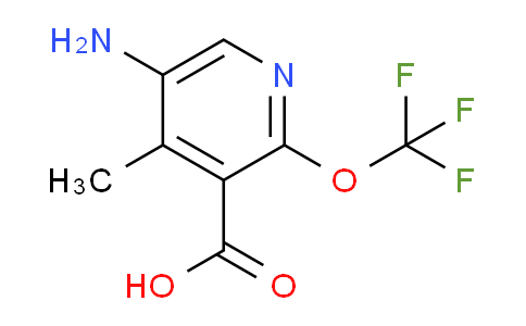 AM190074 | 1806099-02-4 | 5-Amino-4-methyl-2-(trifluoromethoxy)pyridine-3-carboxylic acid