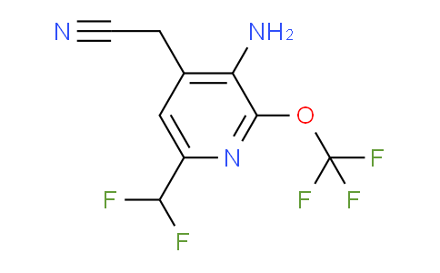 AM190078 | 1804392-21-9 | 3-Amino-6-(difluoromethyl)-2-(trifluoromethoxy)pyridine-4-acetonitrile