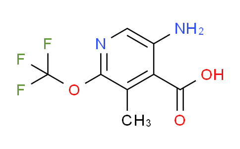 AM190079 | 1803628-89-8 | 5-Amino-3-methyl-2-(trifluoromethoxy)pyridine-4-carboxylic acid