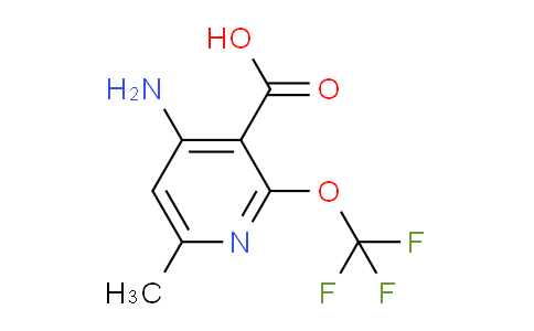 AM190081 | 1804388-84-8 | 4-Amino-6-methyl-2-(trifluoromethoxy)pyridine-3-carboxylic acid
