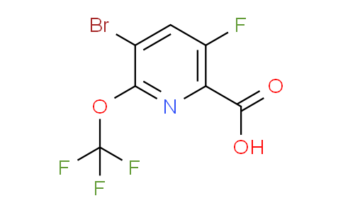 AM190083 | 1803672-70-9 | 3-Bromo-5-fluoro-2-(trifluoromethoxy)pyridine-6-carboxylic acid