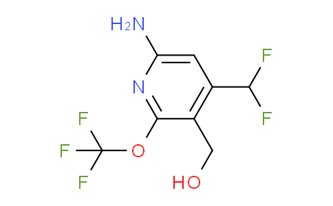 AM190084 | 1803990-75-1 | 6-Amino-4-(difluoromethyl)-2-(trifluoromethoxy)pyridine-3-methanol