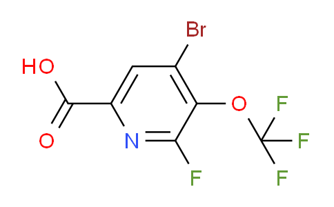 AM190087 | 1803441-89-5 | 4-Bromo-2-fluoro-3-(trifluoromethoxy)pyridine-6-carboxylic acid