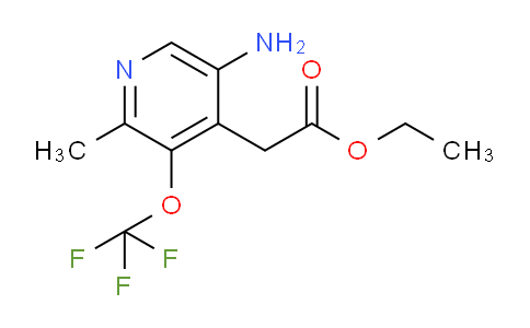 AM19009 | 1806206-44-9 | Ethyl 5-amino-2-methyl-3-(trifluoromethoxy)pyridine-4-acetate
