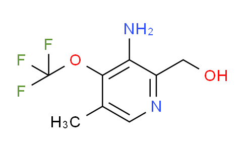 3-Amino-5-methyl-4-(trifluoromethoxy)pyridine-2-methanol