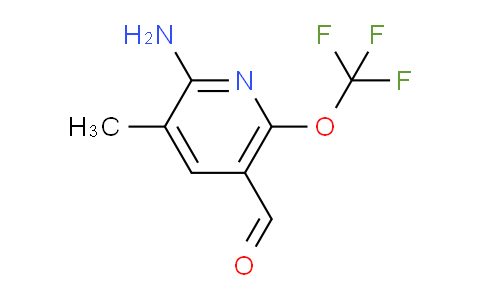 2-Amino-3-methyl-6-(trifluoromethoxy)pyridine-5-carboxaldehyde