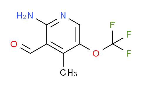 2-Amino-4-methyl-5-(trifluoromethoxy)pyridine-3-carboxaldehyde