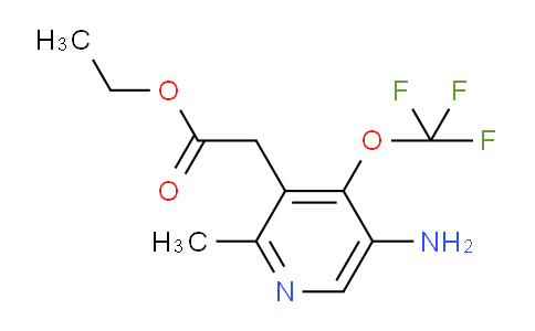 AM19011 | 1803645-98-8 | Ethyl 5-amino-2-methyl-4-(trifluoromethoxy)pyridine-3-acetate