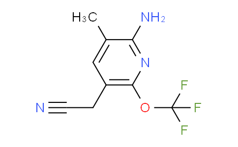 AM190113 | 1804023-06-0 | 2-Amino-3-methyl-6-(trifluoromethoxy)pyridine-5-acetonitrile