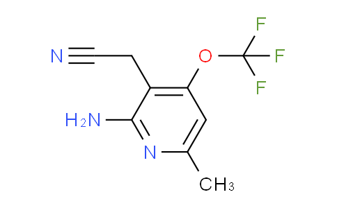 AM190119 | 1806109-09-0 | 2-Amino-6-methyl-4-(trifluoromethoxy)pyridine-3-acetonitrile