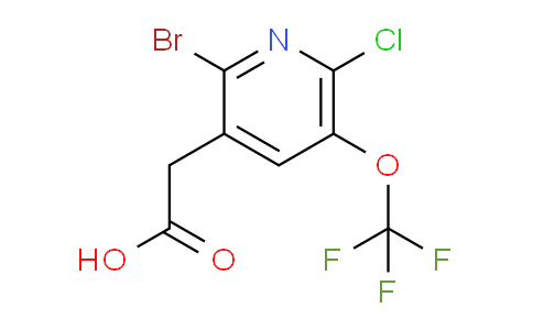AM190123 | 1806226-32-3 | 2-Bromo-6-chloro-5-(trifluoromethoxy)pyridine-3-acetic acid