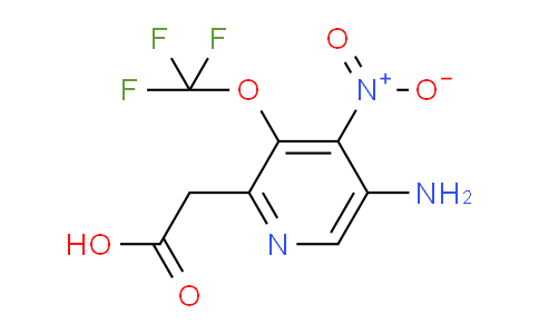 5-Amino-4-nitro-3-(trifluoromethoxy)pyridine-2-acetic acid