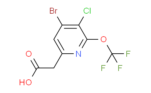 AM190138 | 1806210-57-0 | 4-Bromo-3-chloro-2-(trifluoromethoxy)pyridine-6-acetic acid