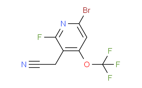 AM190153 | 1803908-80-6 | 6-Bromo-2-fluoro-4-(trifluoromethoxy)pyridine-3-acetonitrile