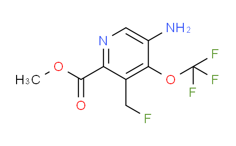 AM190177 | 1806003-94-0 | Methyl 5-amino-3-(fluoromethyl)-4-(trifluoromethoxy)pyridine-2-carboxylate