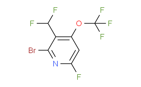 AM190181 | 1804648-75-6 | 2-Bromo-3-(difluoromethyl)-6-fluoro-4-(trifluoromethoxy)pyridine