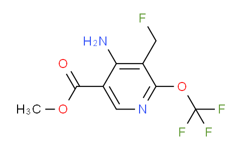 AM190182 | 1804028-95-2 | Methyl 4-amino-3-(fluoromethyl)-2-(trifluoromethoxy)pyridine-5-carboxylate