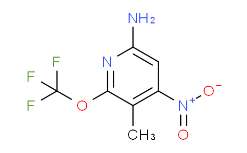 6-Amino-3-methyl-4-nitro-2-(trifluoromethoxy)pyridine