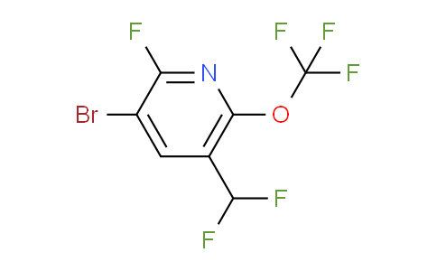 AM190201 | 1806078-90-9 | 3-Bromo-5-(difluoromethyl)-2-fluoro-6-(trifluoromethoxy)pyridine