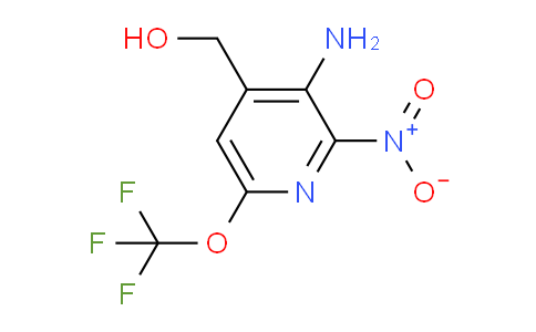 3-Amino-2-nitro-6-(trifluoromethoxy)pyridine-4-methanol