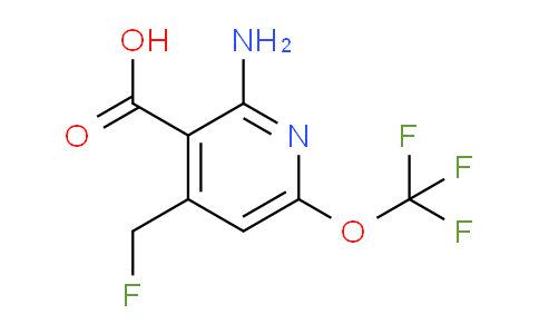 AM190220 | 1806192-36-8 | 2-Amino-4-(fluoromethyl)-6-(trifluoromethoxy)pyridine-3-carboxylic acid