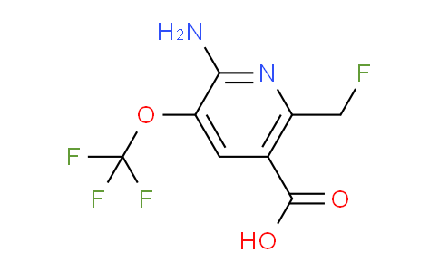 AM190225 | 1803990-47-7 | 2-Amino-6-(fluoromethyl)-3-(trifluoromethoxy)pyridine-5-carboxylic acid